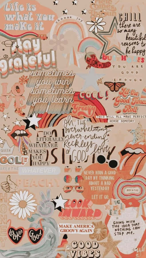 Cool Collage: Atmosphere Above The Clouds Wallpaper