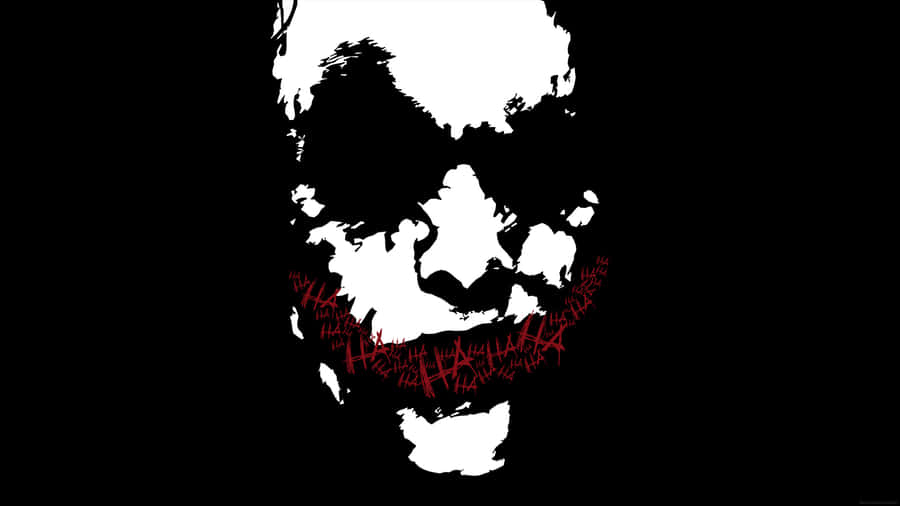 Cool Joker Ink Art Desktop Wallpaper