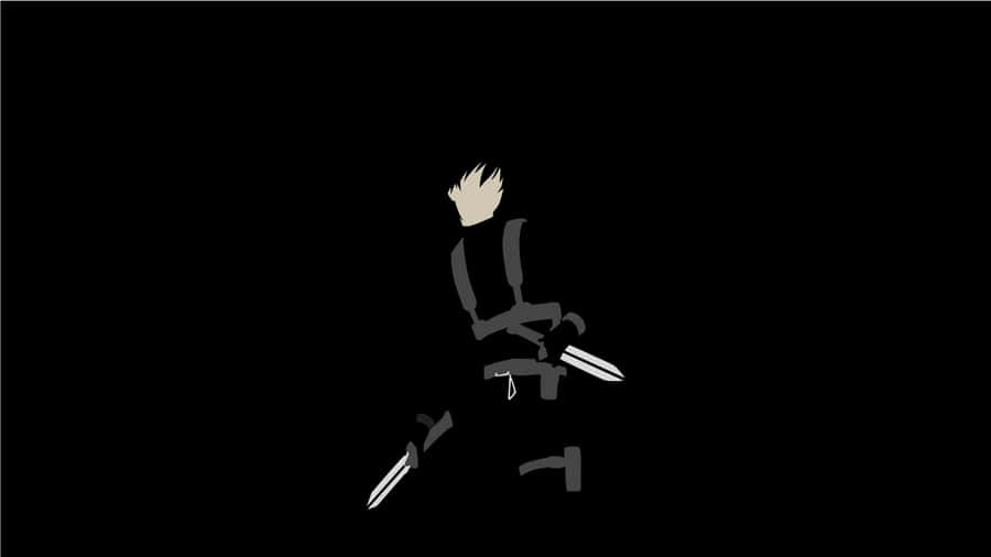 Cool Minimalist Darker Than Black Hei Wallpaper