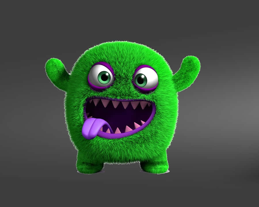 Cool Monster Desktop Screen Theme Wallpaper