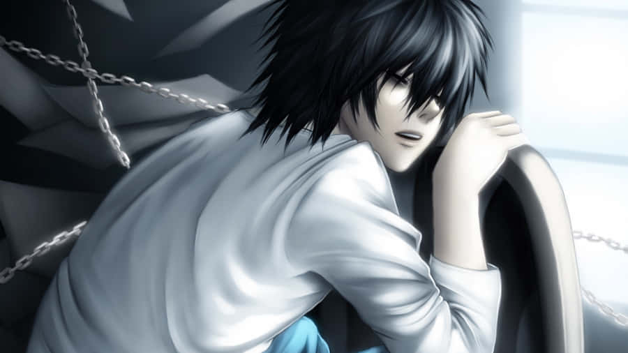 Cool Sad Boy From Death Note Wallpaper