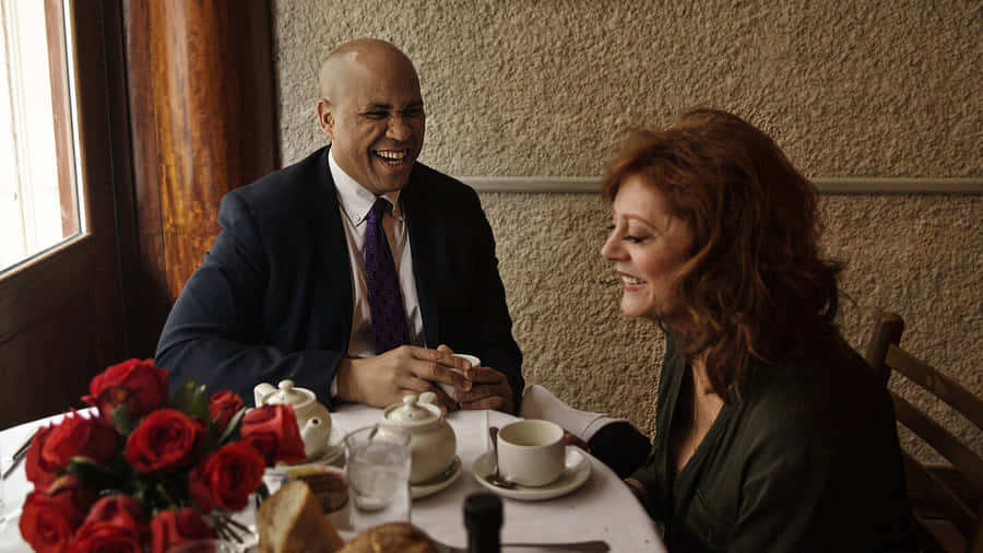 Cory Booker Breakfast Meeting Wallpaper