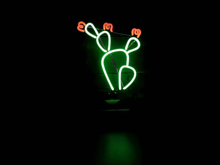 Create The Perfect Neon Green Aesthetic Desktop Setup Wallpaper