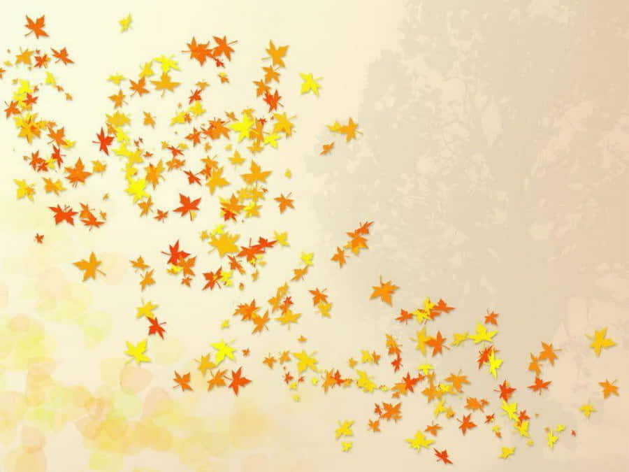 Cute Autumn Desktop Theme Wallpaper