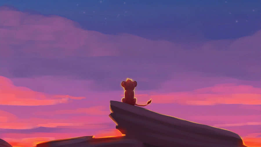 Cute Lion King Young Simba Wallpaper