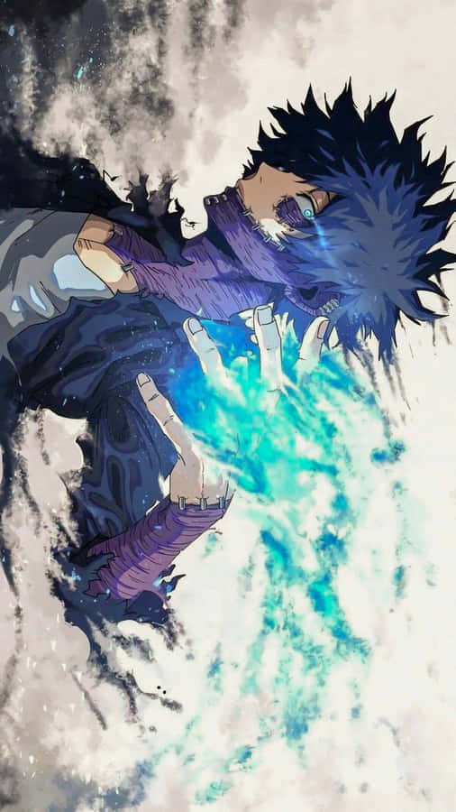 Dabi Blue Flame Art Phone Wallpaper