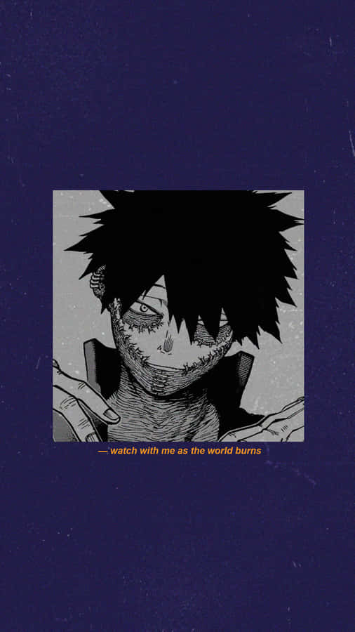 Dabi Square Art Ourple Canvas Phone Wallpaper