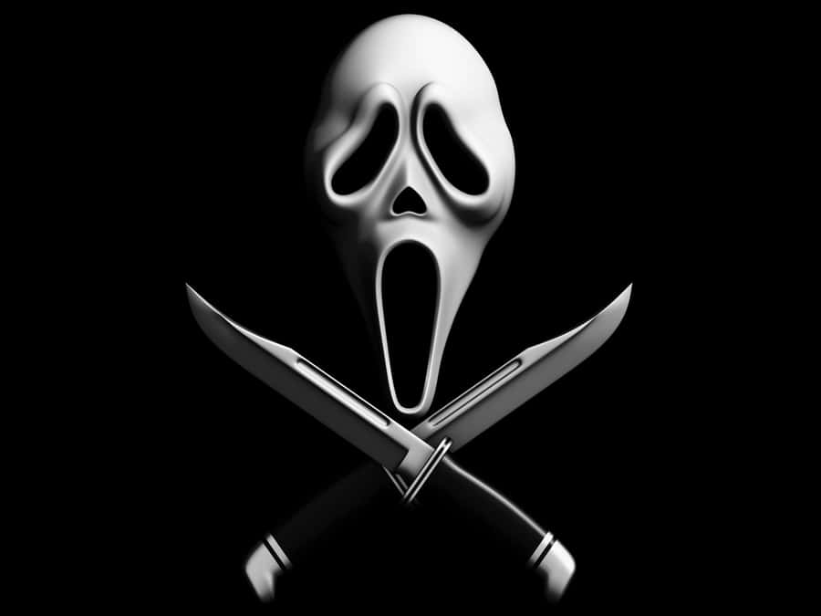 Dagger Cross Ghost Face Pfp Wallpaper