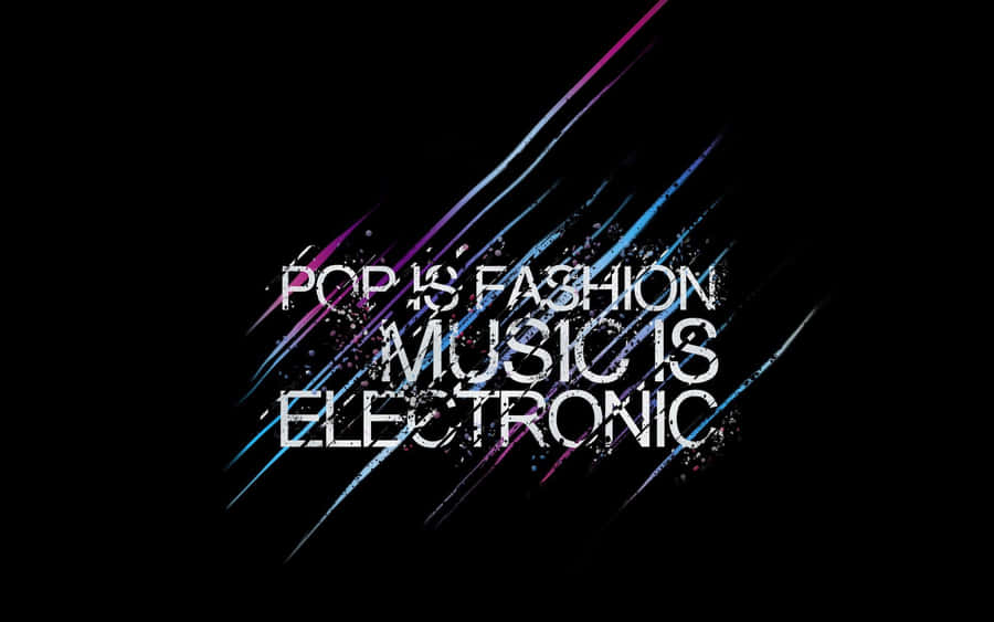 Dance And Sing To The Beat Of Pop Music Wallpaper