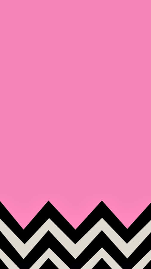 Dare To Be Bold And Make A Statement With A Pink, Black And White Color Scheme Wallpaper