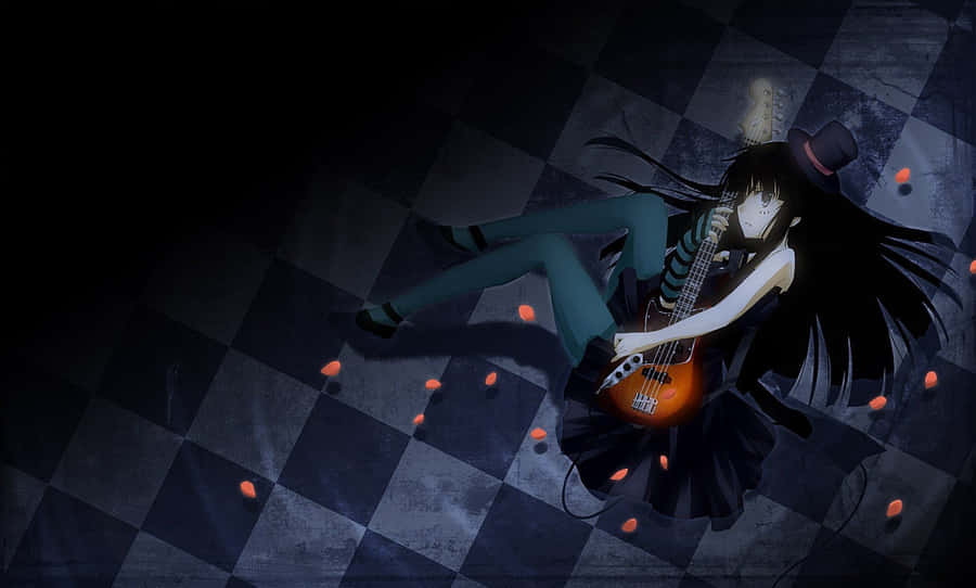 Dare To Explore The Mystical World Of Dark Anime Art Wallpaper