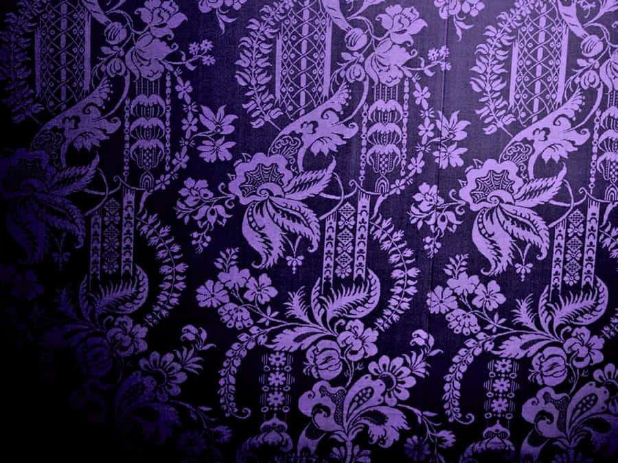 Dark And Mysterious, The Purple Gothic Style Evokes A Passionate And Unique Ambience. Wallpaper