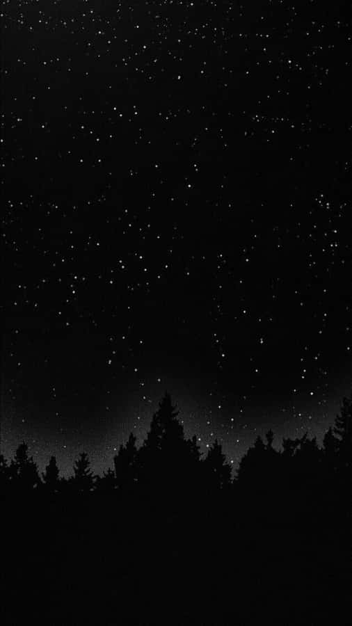 Dark Mode Iphone With Infinity Display Wallpaper