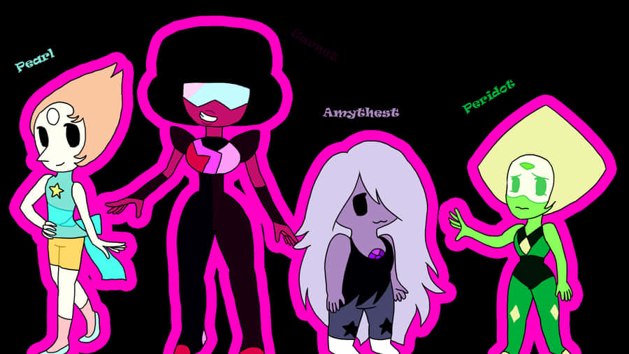 Dark Steven Universe Characters Wallpaper