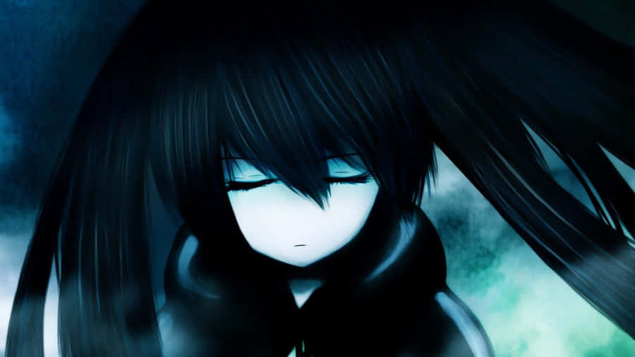 Dark Tranquility – A Gripping Illustration From Sad Dark Anime Wallpaper