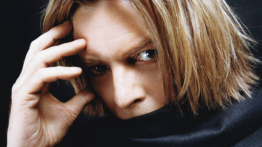 David Bowie Blonde Hair Close-up Wallpaper