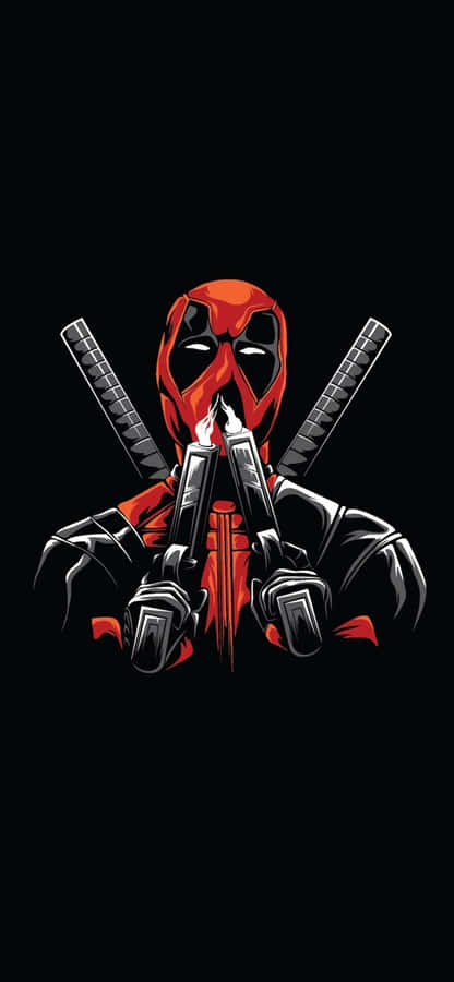 Deadpool_ Artwork_i Phone_ Wallpaper Wallpaper