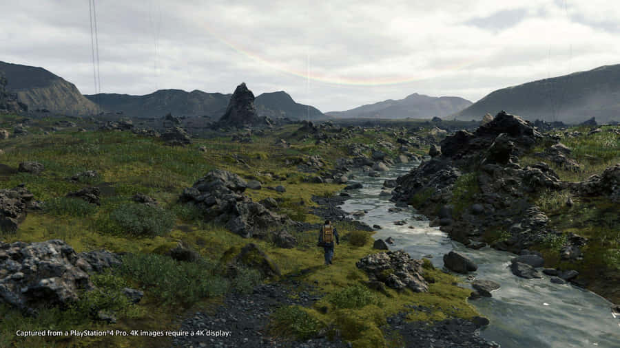 Death Stranding Pc Game Playthrough Wallpaper
