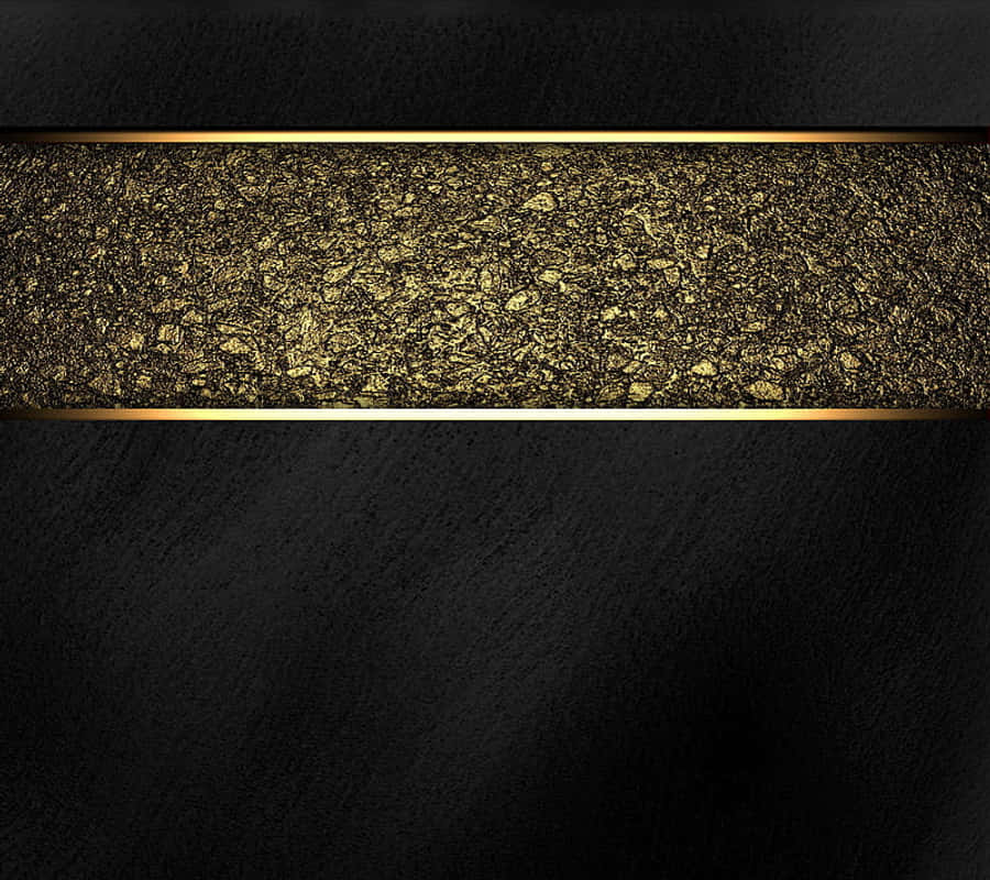 Delight In Elegant Black And Gold Wallpaper