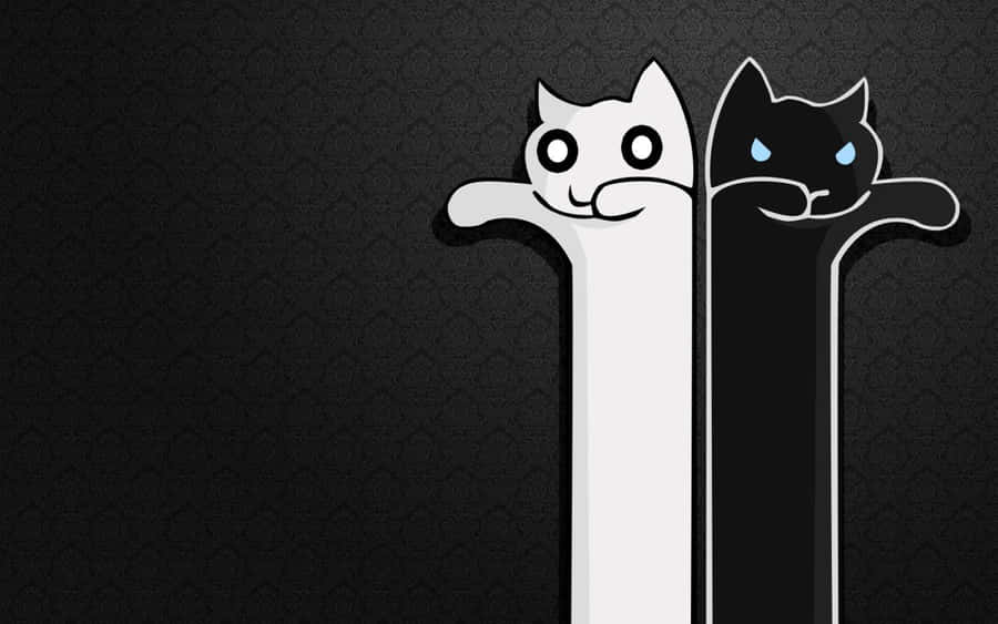Delight In The Combination Of Stylish Design And Convenience With This Dark Cute Laptop. Wallpaper
