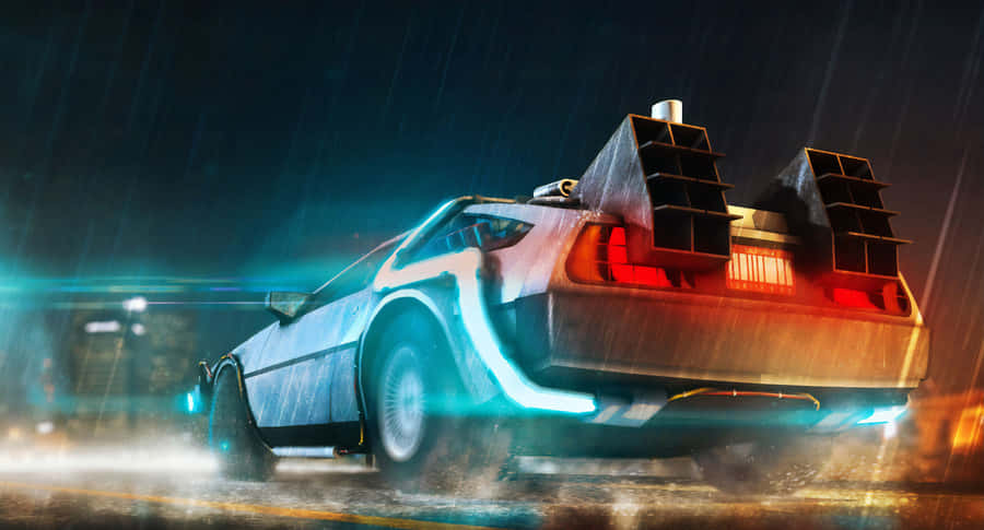 Delorean 4k 3840 X 2068 Wallpaper