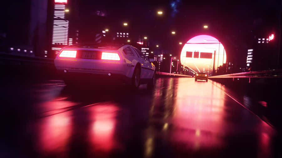 Delorean 4k 3840 X 2160 Wallpaper