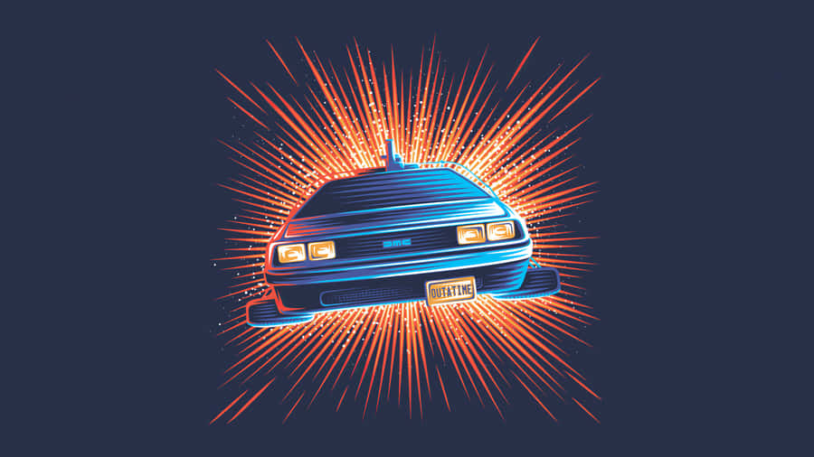 Delorean 4k 3840 X 2160 Wallpaper