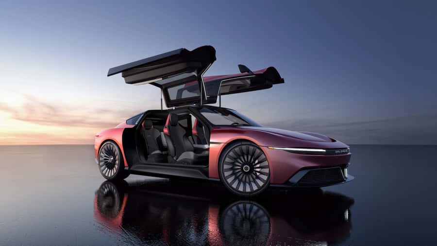 Delorean 4k 3840 X 2160 Wallpaper