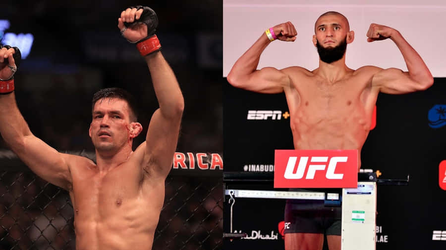Demian Maia Vs Khamzat Chimaev Wallpaper