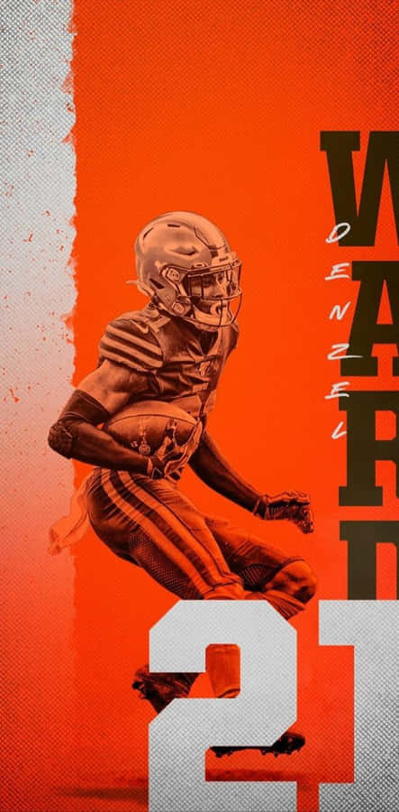 Denzel Ward Cleveland Browns Cornerback Wallpaper