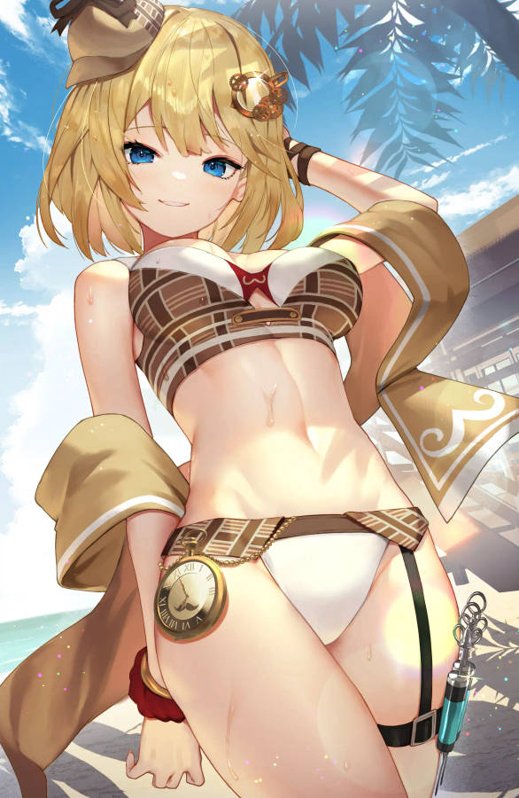 Detective Woman Bikini Wallpaper