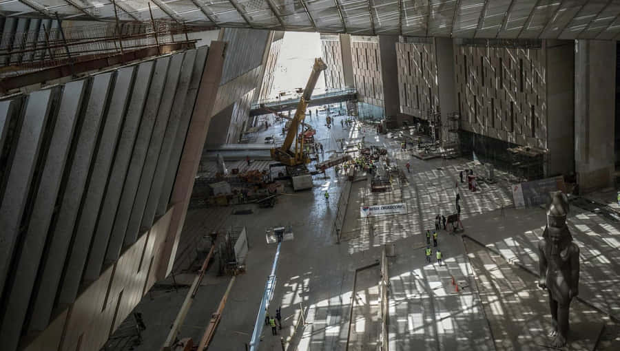 Development Of Grand Egyptian Museum Wallpaper