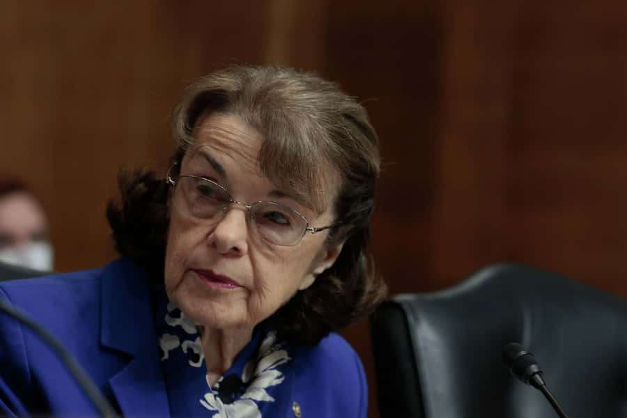 Dianne Feinstein Raising Eyebrow Wallpaper