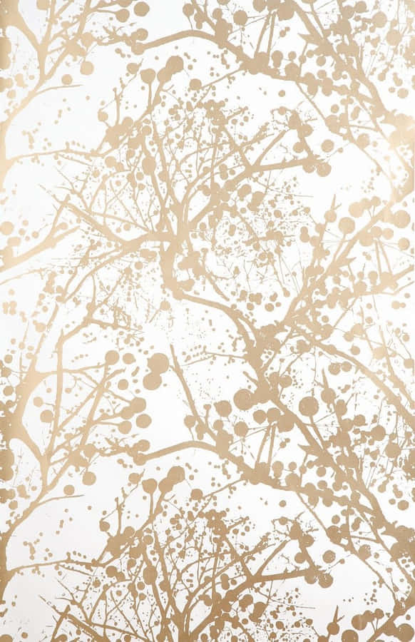 Different Shades Of Brown And White In Harmony Wallpaper