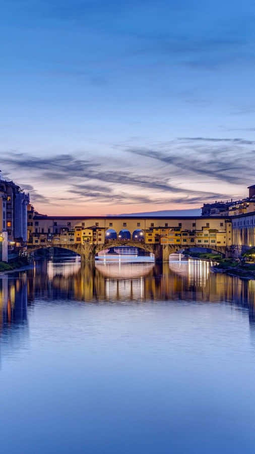 Discover Print Range Ponte Vecchio Wallpaper