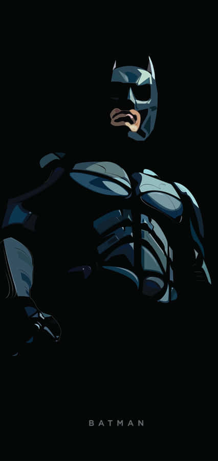 Dive Into A World Of Superheroes With The Awesome Batman Iphone! Wallpaper