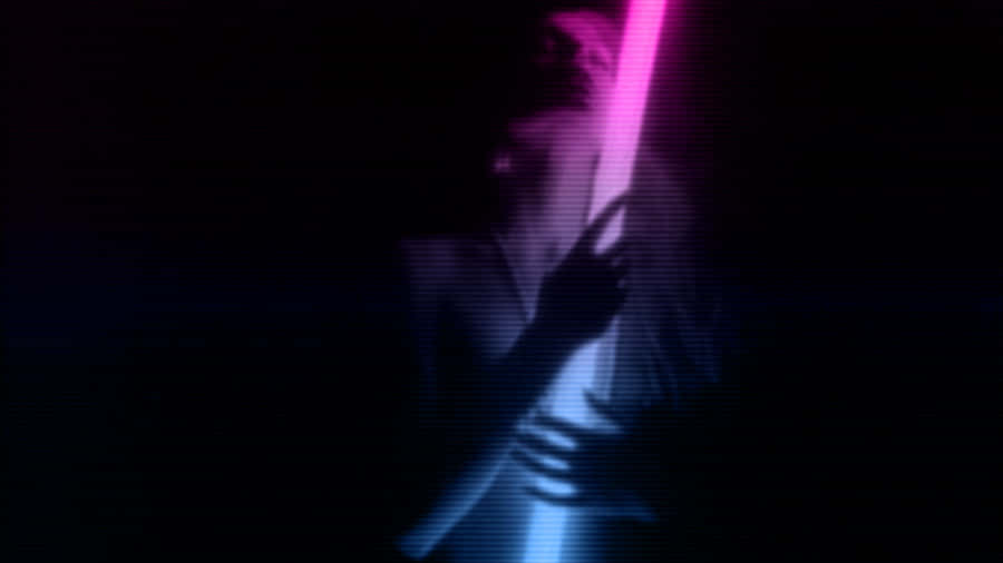 Dive Into Dark Retro Wallpaper