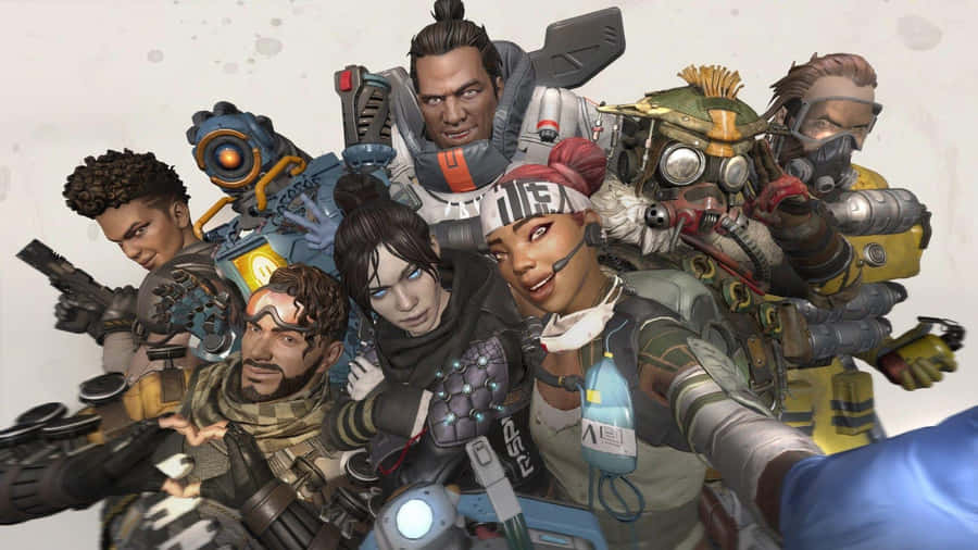 Dominate The Battlefield With Apex Legends On Your Pc. Wallpaper
