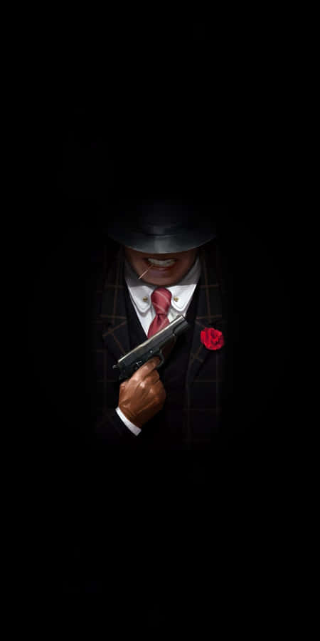 Dope Gangster In The Dark Wallpaper