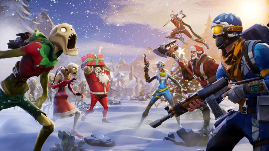 Download This Epic Fortnite Pc Wallpaper For Your Gaming Set-up For A Modern And Stylish Look! Wallpaper