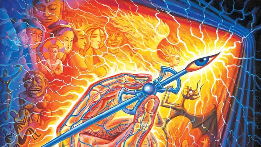 “duality Of Science And Spirit” Wallpaper