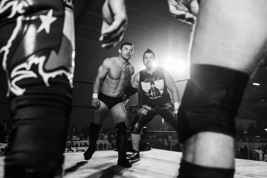 Eddie Edwards And Davey Richards: The Champion Tag Team Wallpaper