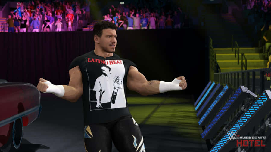 Eddie Guerrero Video Game Character Latino Heat Wallpaper