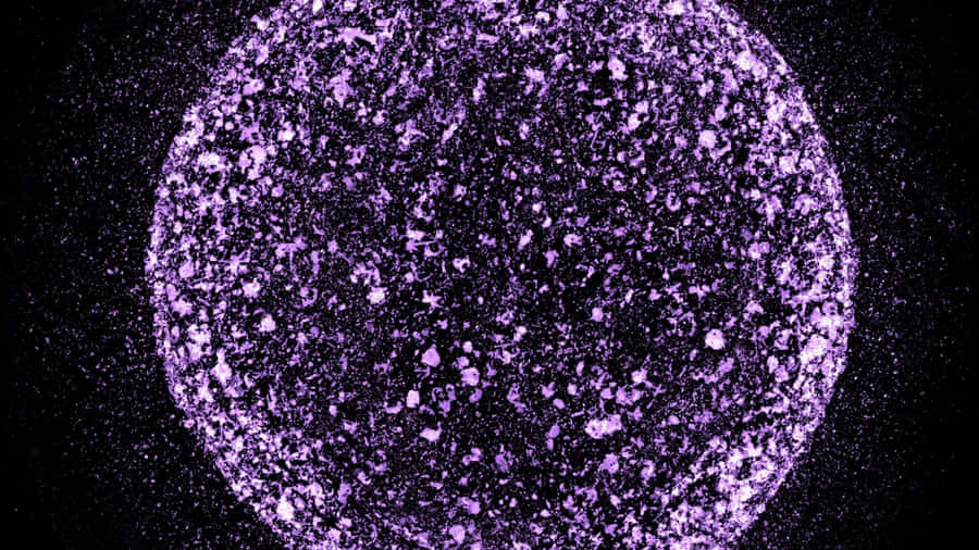 Embrace The Beauty Of Sparkly Purple Glitter Wallpaper