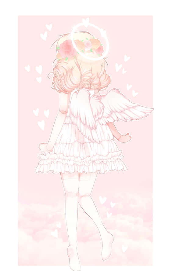 Embrace The Soft Girl Aesthetic With A Dreamy Pastel Background Wallpaper