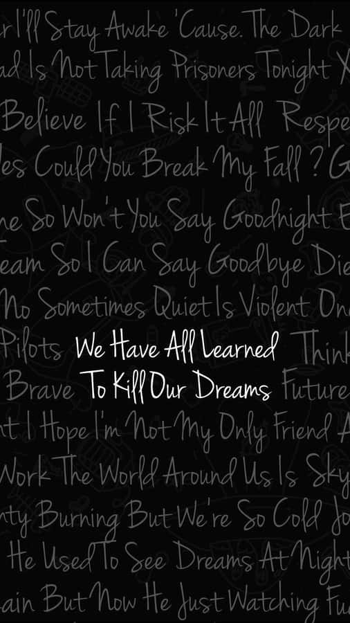 Embrace Your Cuteness With This Cute Emo Iphone Wallpaper