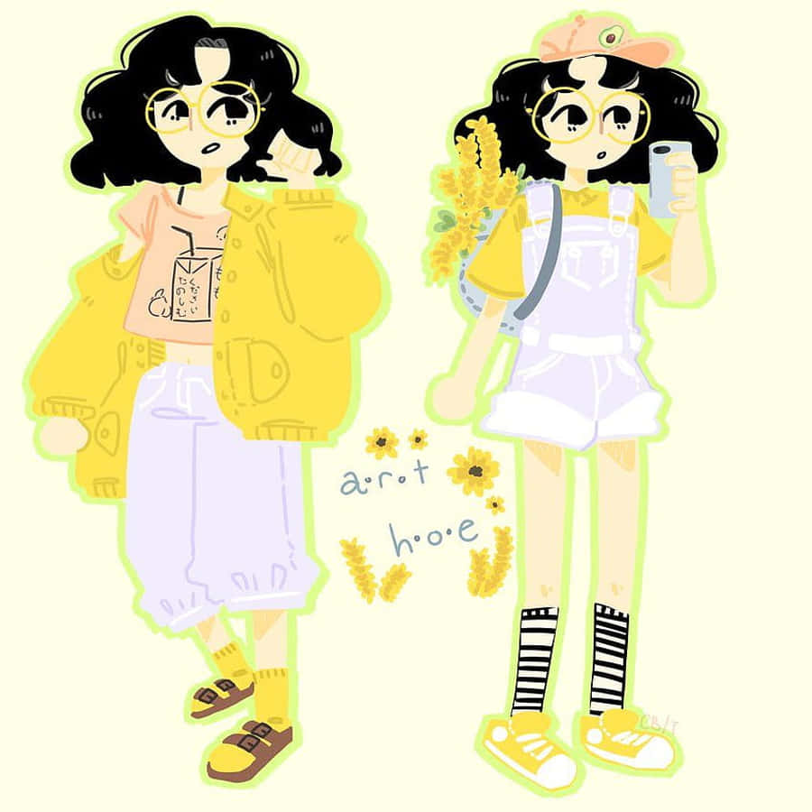 Embrace Your True Creative Self With Art Hoe Aesthetic! Wallpaper