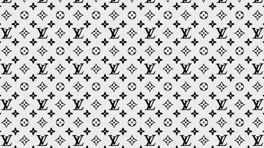 Enhance Your Look With The Timeless Elegance Of Louis Vuitton Print Wallpaper