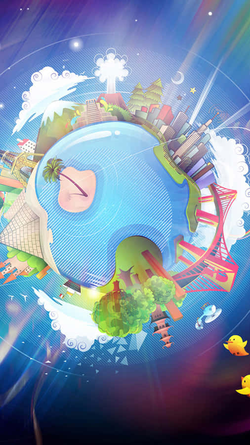 Enhance Your Selfies With The Latest Graphic Iphone Wallpaper