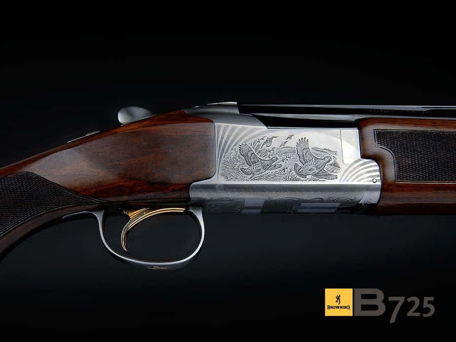 Enjoy A Sharp, Realistic Browning Desktop Wallpaper On Your Screen Wallpaper